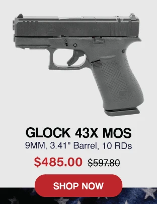 Glock 43X MOS Labor Day deal