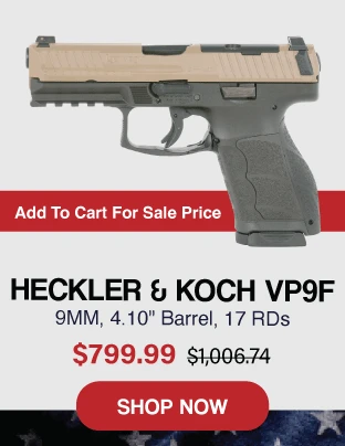Heckler & Koch VP9F Labor Day deal