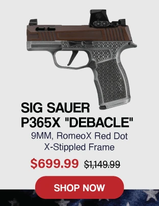 Sig Sauer P365X Debacle Labor Day deal