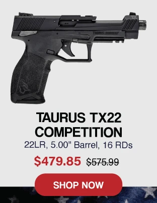 Taurus TX22 Competition Labor Day deal