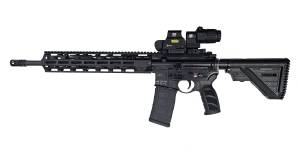 HK MR556 A4 5.56 Nato with Eotech EXPS2 + G33 Magnifier