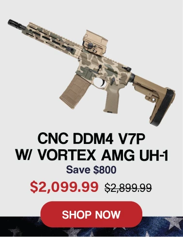 CNC DDM4 V7P with Vortex AMG UH-1 Labor Day deal