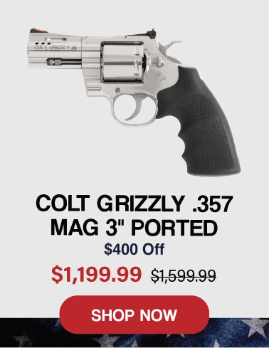 Colt Grizzly 357 Magnum ported Labor Day deal