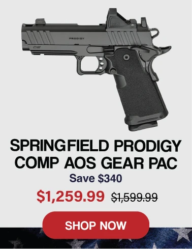 Springfield Prodigy Comp AOS Gear Pac Labor Day deal