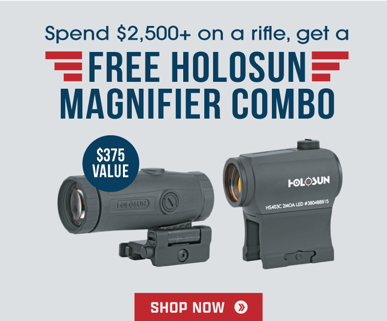 Free Holosun magnifier combo