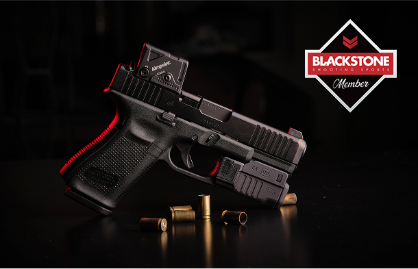 Glock 19 Gen5 9mm with Aimpoint COA optic & W Glock GTLII weaponlight