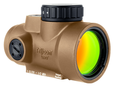 Trijicon MRO SD, 2 MOA Green Dot, Coyote Tan Anodized