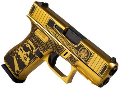 [新品]Goldバレル　14mm逆 Glock19 Gen3用 GM041 Glock G43X D.O.G.E., 9MM, 3.41