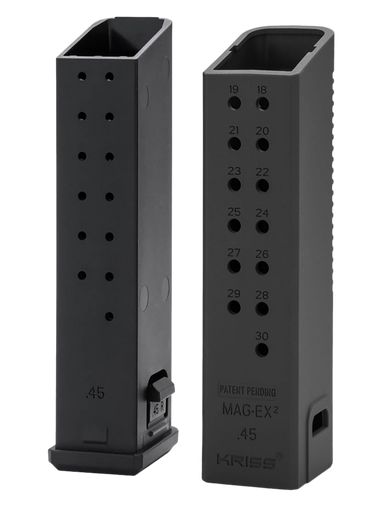 Kriss Mag-Ex2 Extension Kit, Black Polymer