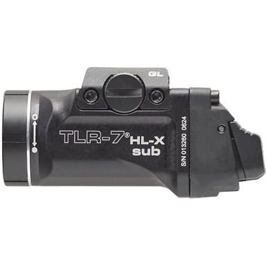 Streamlight TLR-7 HL-X SUB USB, 1000 Lumens, Black