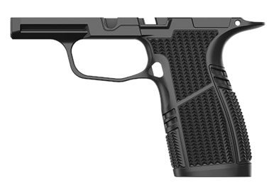 Tyrant CNC Snub Nose Grip Module, Grey, Fits SIG Sauer P365