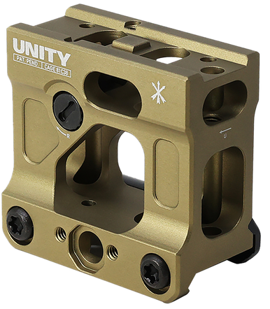 Unity Sights Unity Tactical Fast Micro, Built-in Iron Sights, Flat Dark Earth