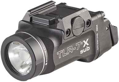 Streamlight TLR-7 X Sub, 500 Lumens, Black