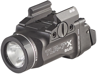 Streamlight TLR-7 X Sub, 500 Lumens, Black