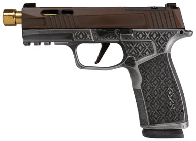SIG Sauer Shark Coast Tactical Debacle, P365X, Rugged Brown Cerakote