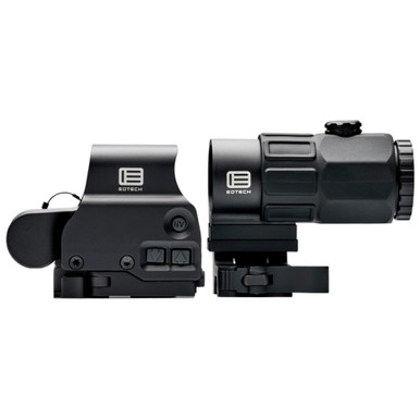 EoTech HHS VI & EXPS3-DCR Holographic Sight & G45 5x Magnifier, Black