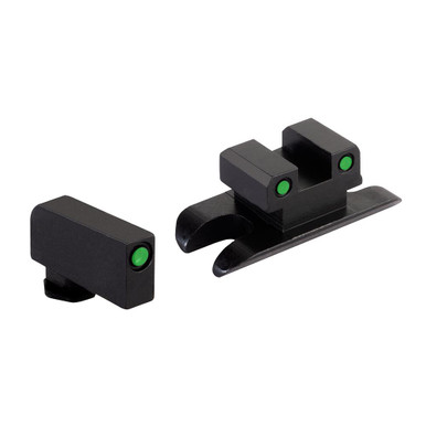 Ameriglo Optic Compatible Sight Set, Glock 43X/48 A-CUT, Green