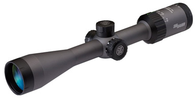 SIG Sauer SIG WHISKEY 3 SCOPE, 4-12X Magnification, Black Finish