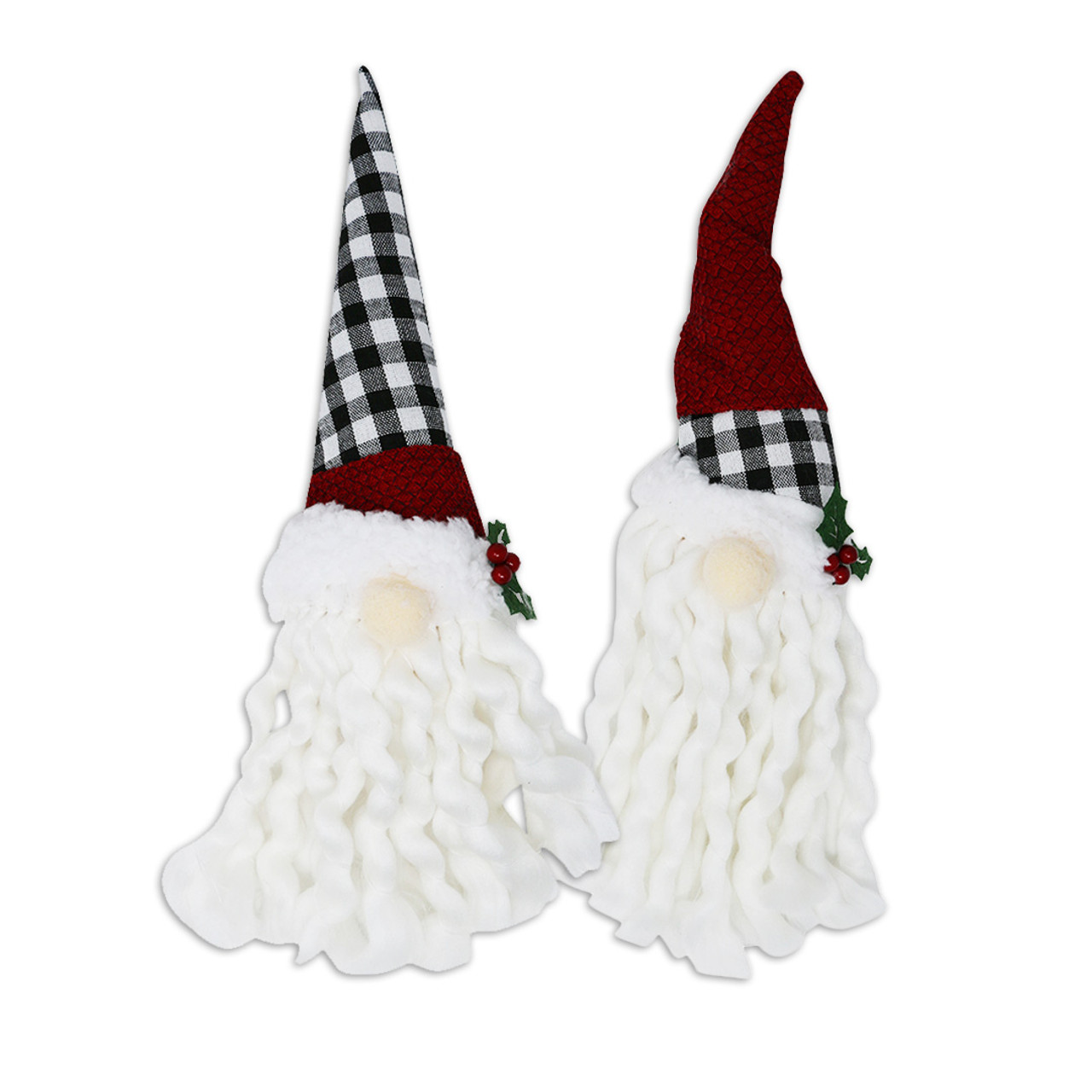 Christmas Gnomes Ornament, Set of 2