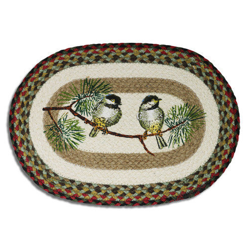 Chickadee Placement Rug