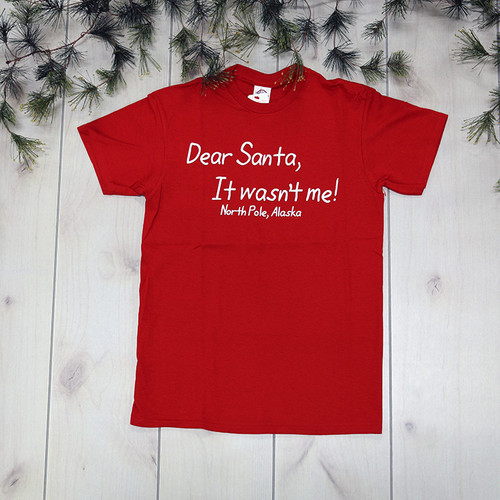 Dear Santa, It Wasn't Me! T-Shirt