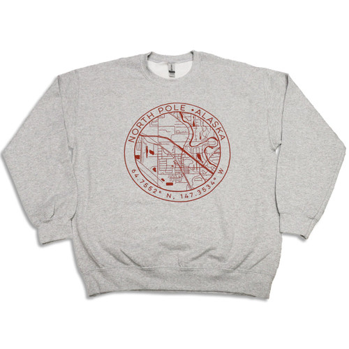 Topographic Circle Crewneck
