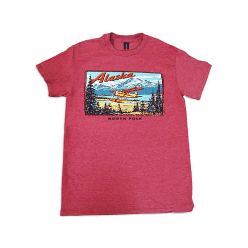Bush Plane T-Shirt Cardinal