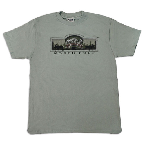 Moose and Bear Mountain Landscape T-Shirt