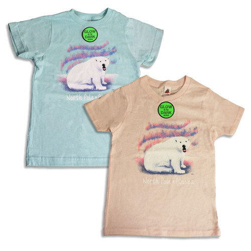 Nubby Polar Bear Shirt for Kids