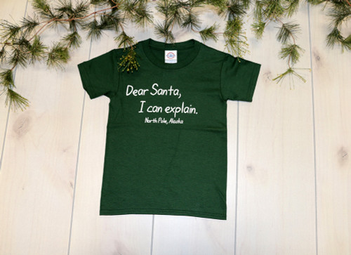 Dear Santa, I Can Explain T-Shirt for Kids