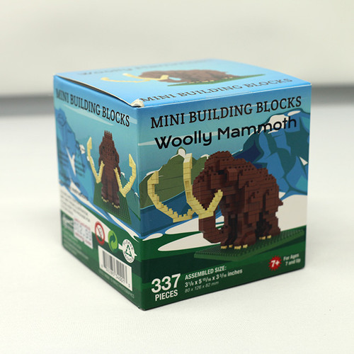 Woolly Mammoth Mini Building Blocks Set