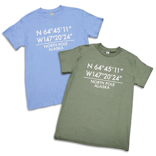 Arctic Outpost Coordinates Shirt