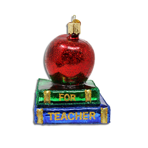 Teacher's Apple by Old World Christmas