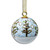 Cloissoné Dachshund & Presents Ornament