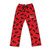 Moose On Red Women's Sleep Pants