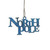 North Pole Stainless Steel Hammered Ornaments