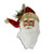 Wall Hanging Traditional Santa Head by Karen Didion