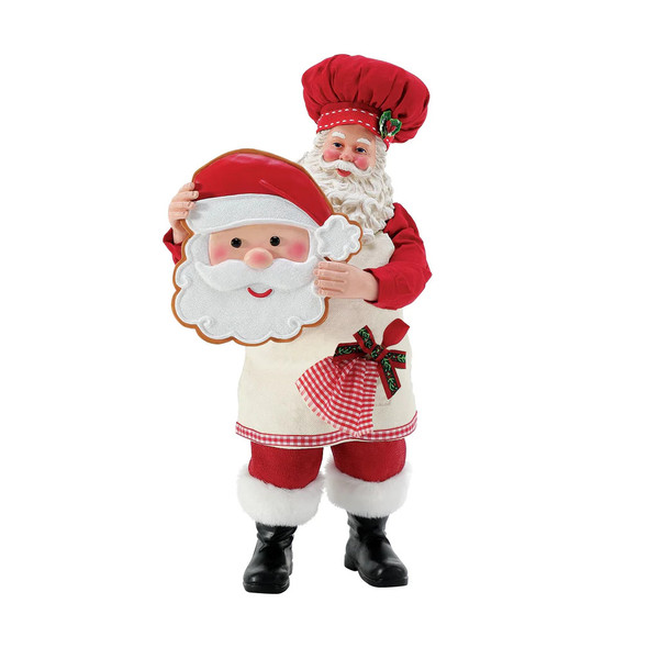 A-Dough-Rable Santa by Clothtique