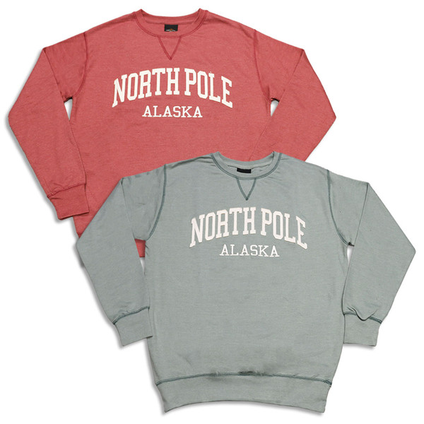 Import Single Letter Appliqué Crewneck