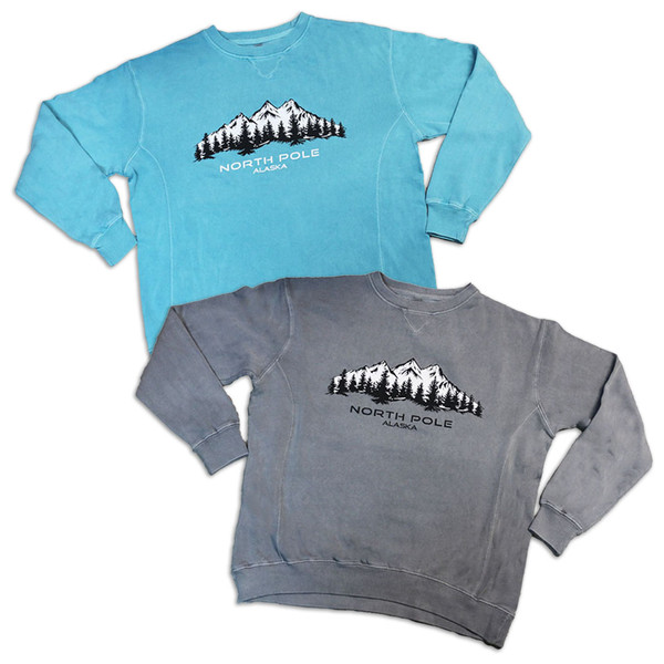 North Pole Mountain Crewneck