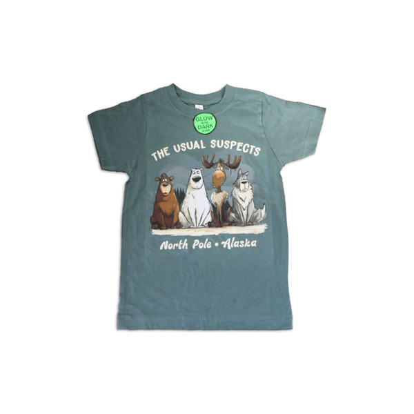 North Pole Usual Suspects Shirt for Kids
