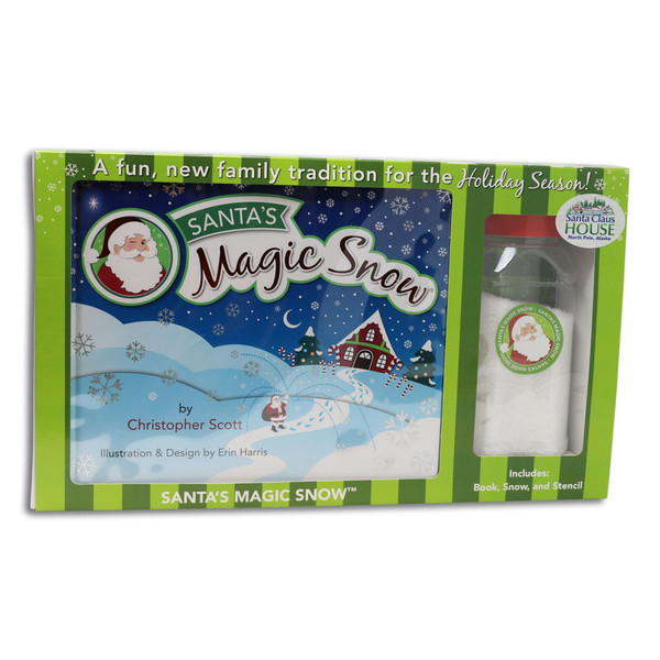 Santa's Magic Snow and Book Set