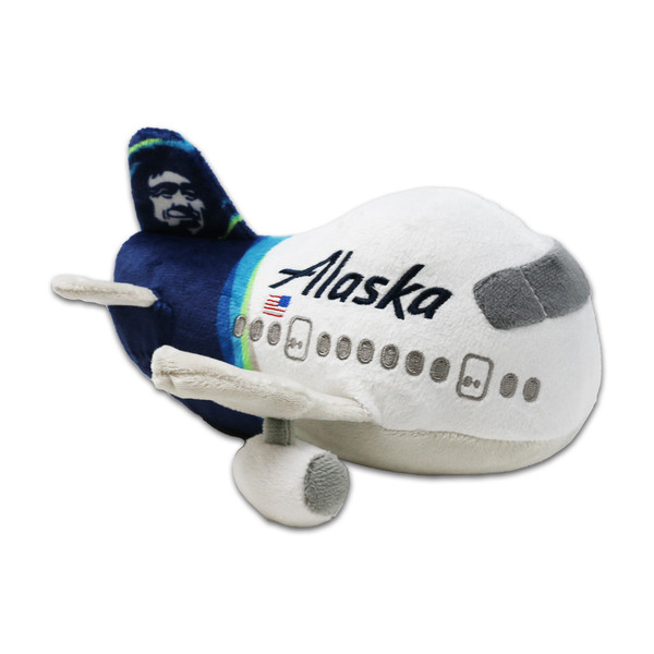 Alaska Airlines Plush Airplane