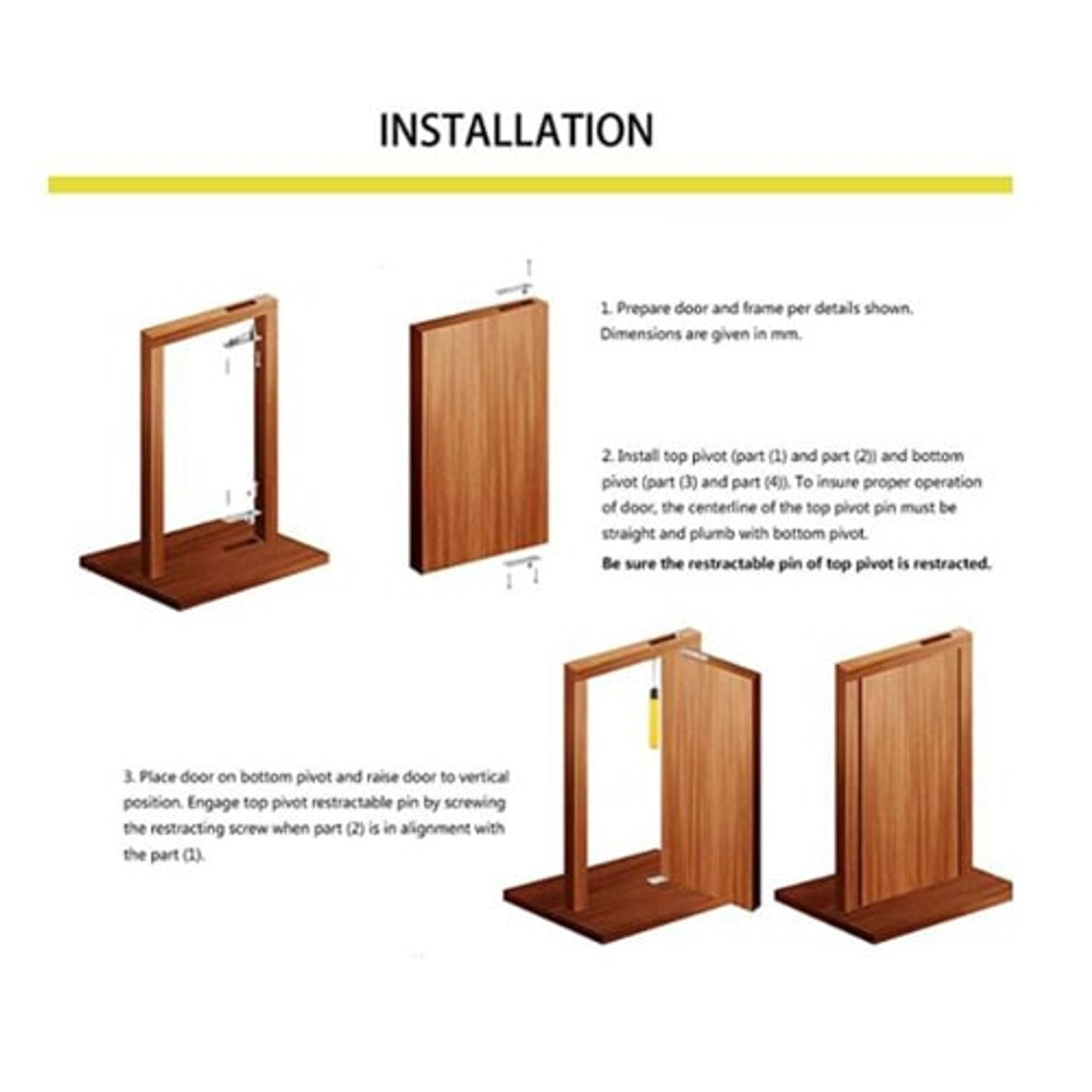 Measurement Charts– Murphy Door