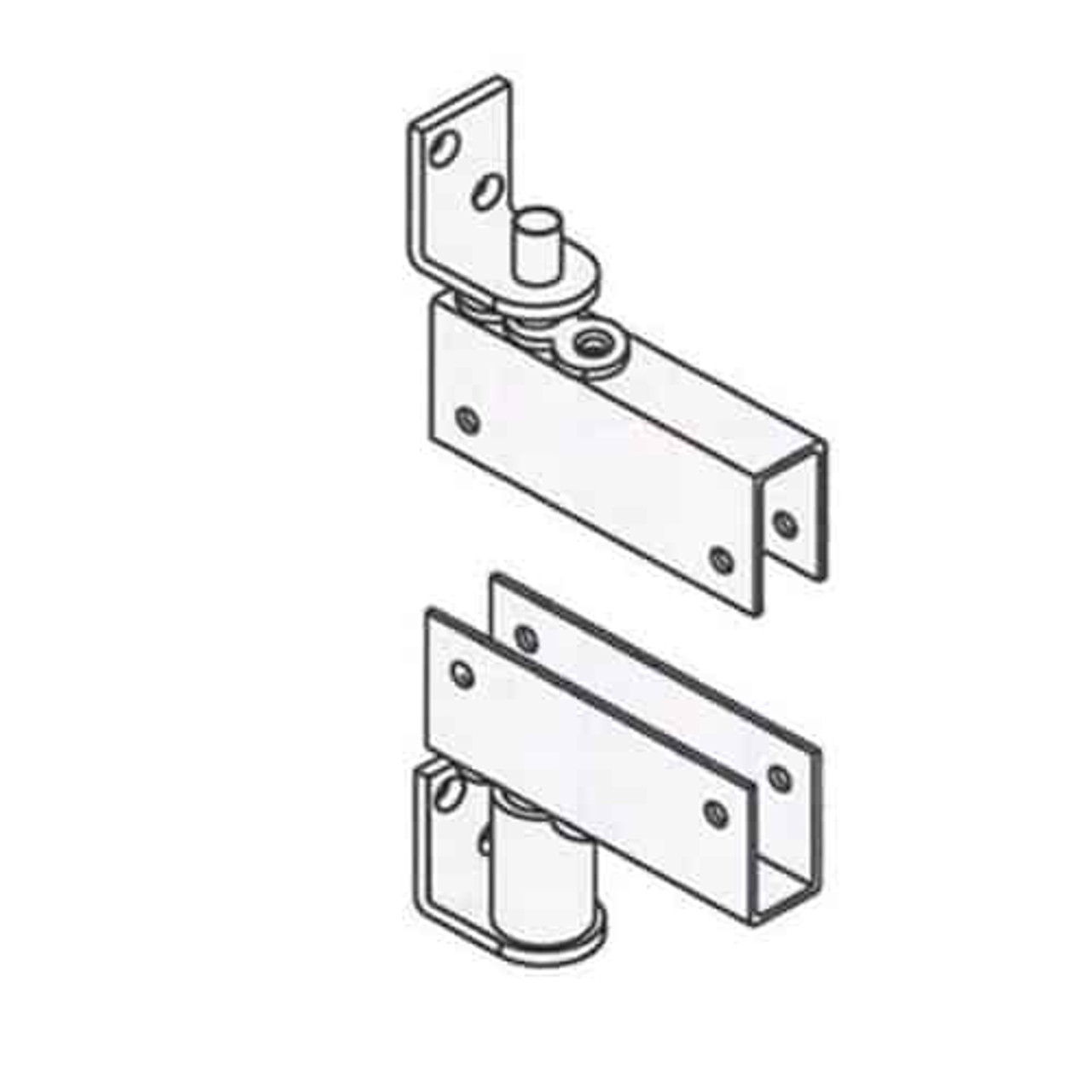 Single Acting Hinge with Holding position 90° Art. 104
