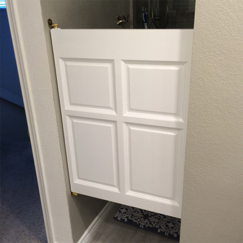 Custom Single Colonial Wooden Cafe Door Swinging Cafe Door