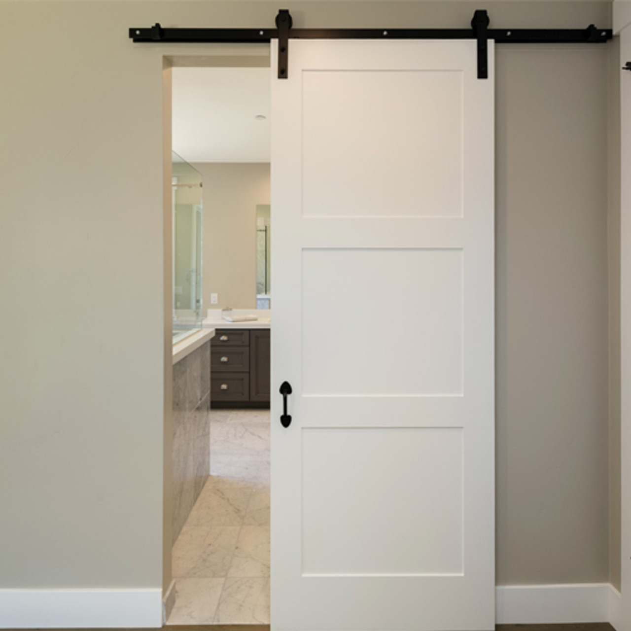 Modern Sliding Barn Door Custom Heights Barn Style Door