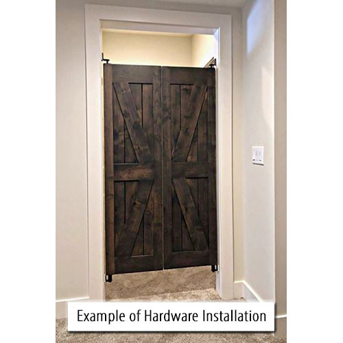 Bommer 7512 Commercial Gravity Pivot Saloon Door Hinge