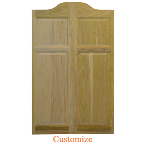Single Center Arch Saloon Swing Door Swinging Cafe Door