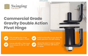 Step-by-Step Guide: Replacing Bommer 7112 Hinges with Non-Adjustable Spring Pivot Hinges